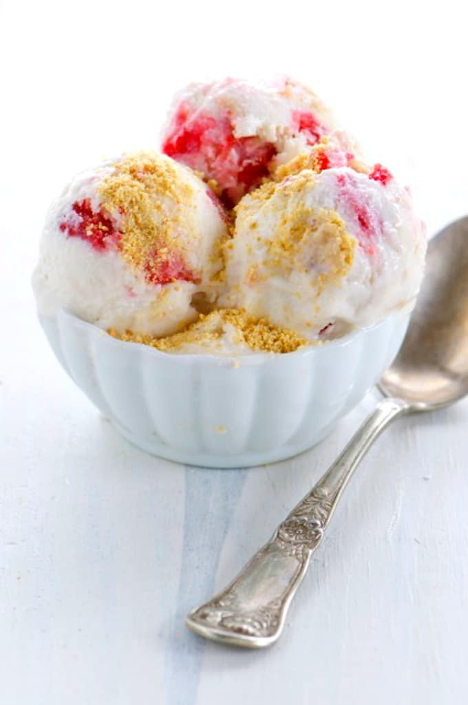 Strawberry Cheesecake Ice Cream Recipe
 Strawberry Cream Cheese Vegan Ice Cream Namely Marly