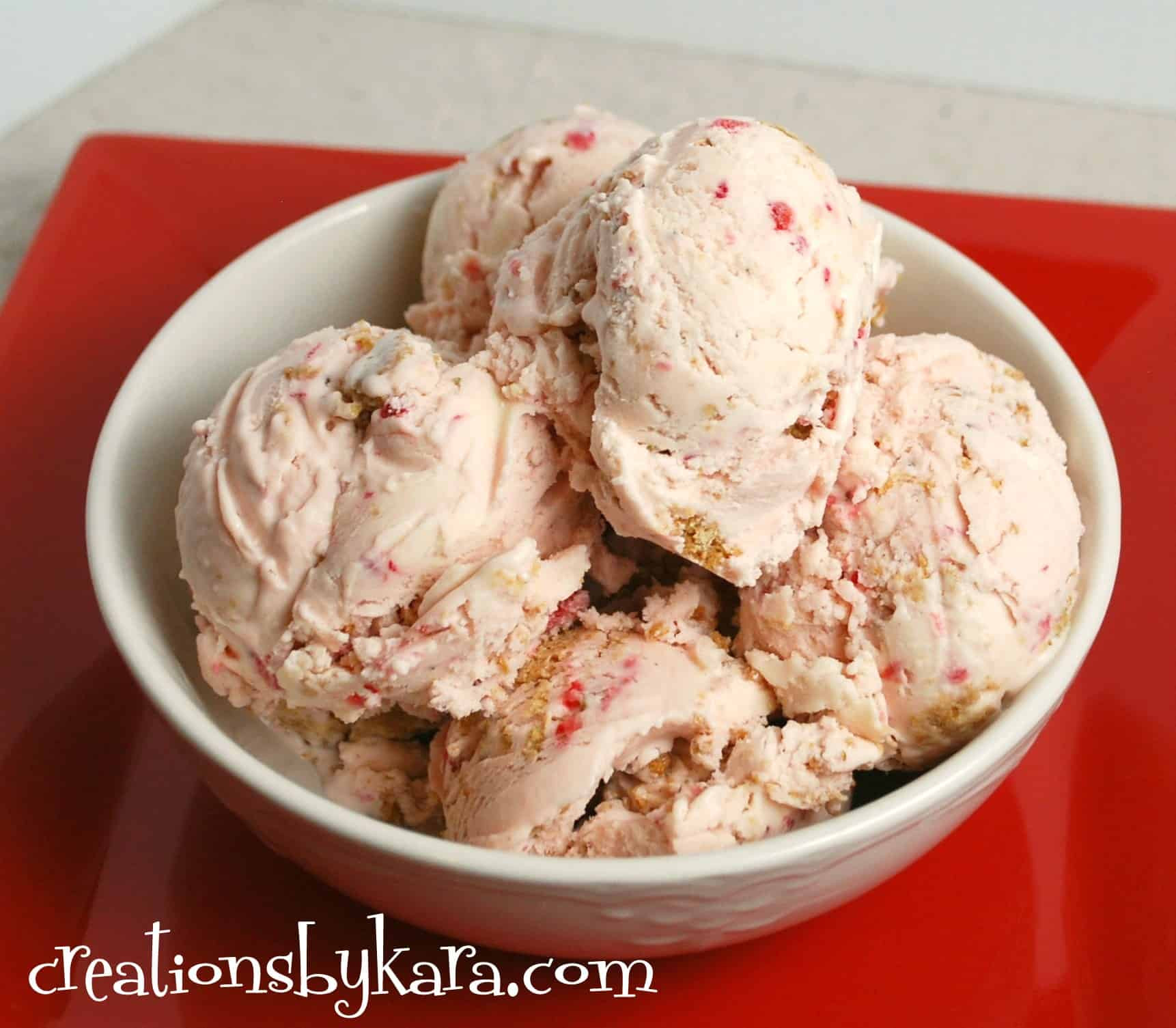 Strawberry Cheesecake Ice Cream Recipe
 Strawberry Cheesecake Ice Cream Recipe