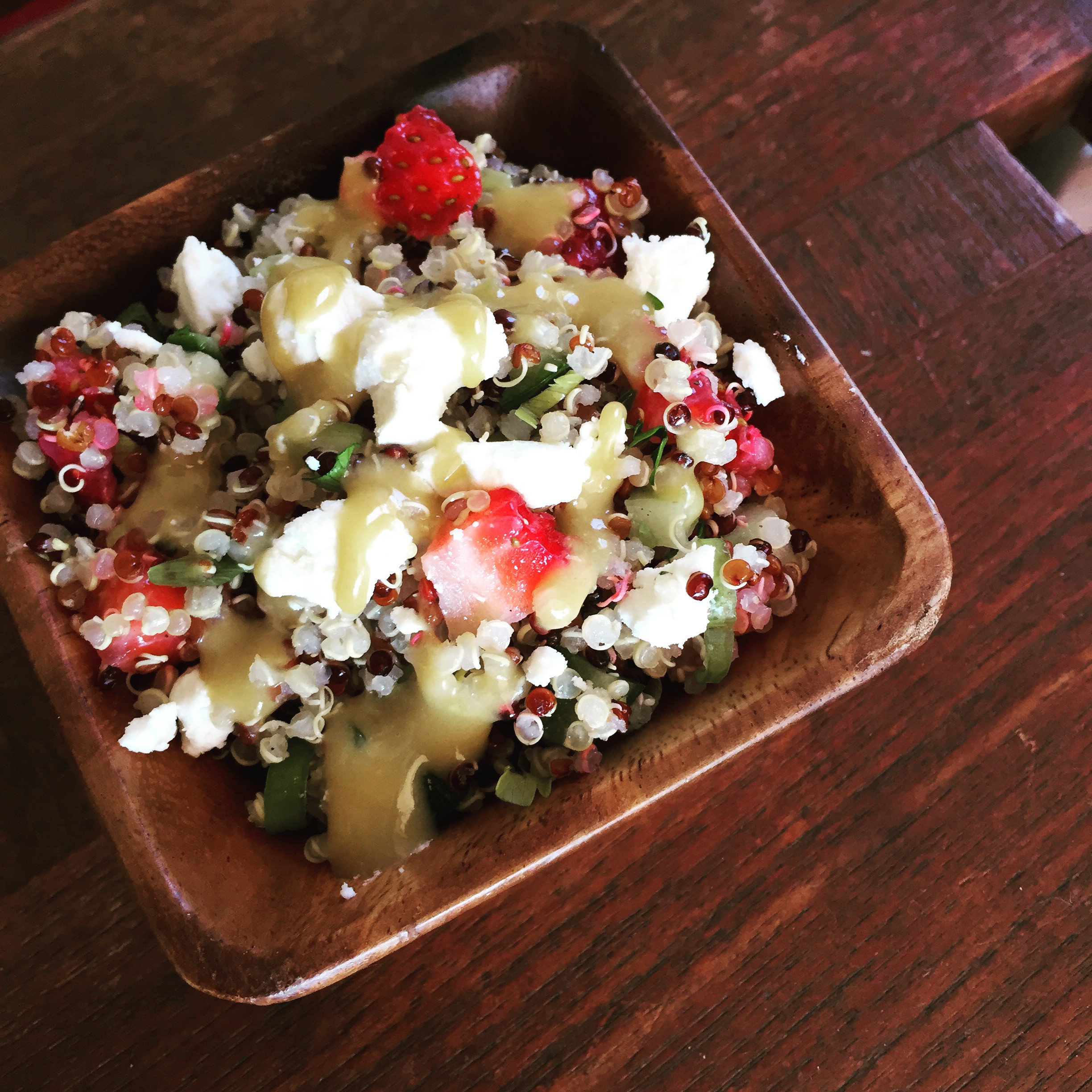 Strawberry Quinoa Salad
 Strawberry Quinoa Salad with Mustard Vinaigrette – The
