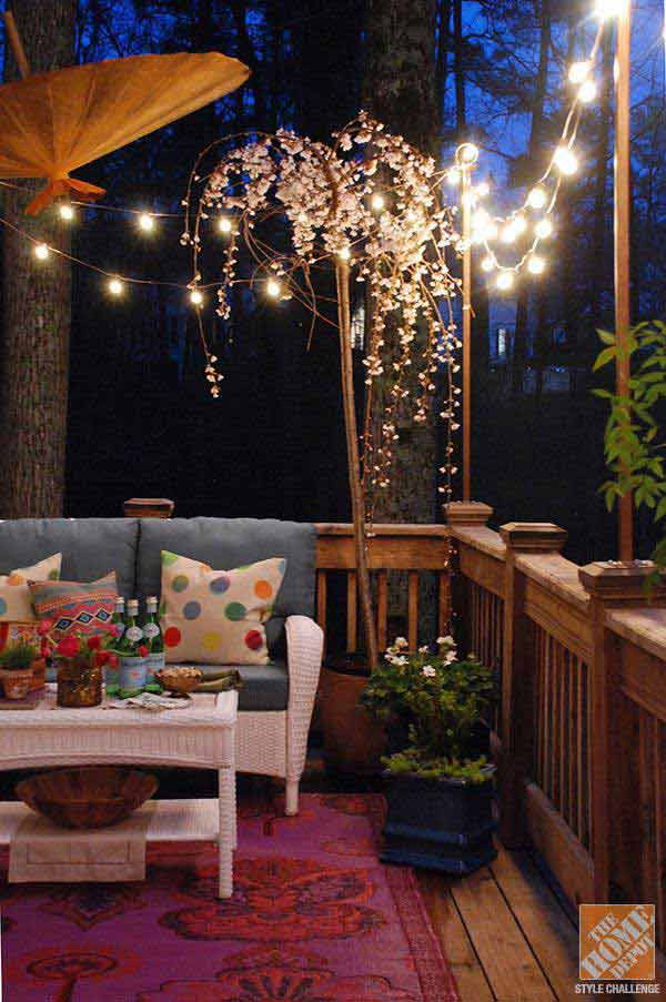 String Lights Backyard
 26 Breathtaking Yard and Patio String lighting Ideas Will