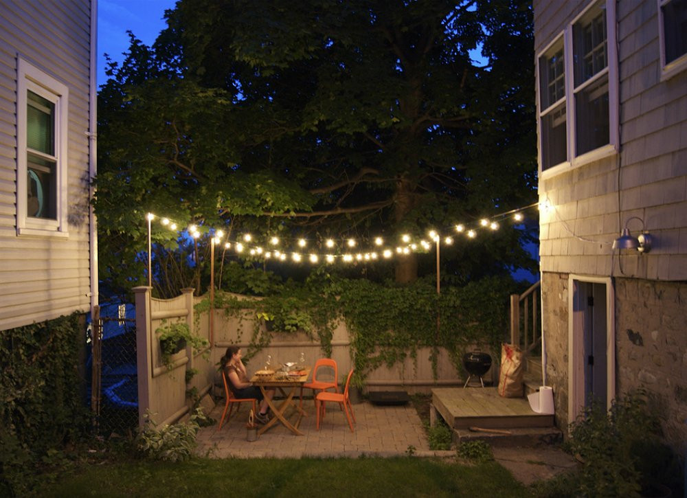 String Lights Backyard
 Outdoor String Lights Small Backyard Ideas 9 Ideas to