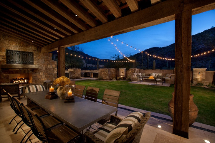 String Lights Backyard
 16 Patio String Light Designs Ideas