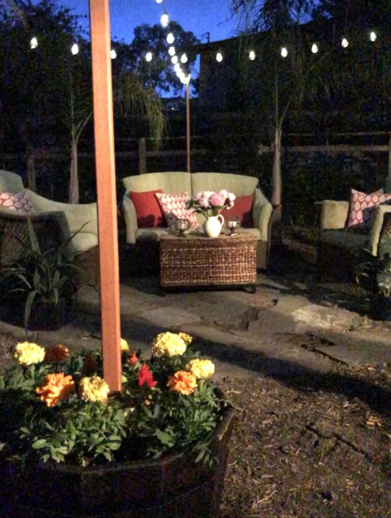 String Lights Backyard
 How to Hang Outdoor String Lights Video and Easy Tutorial