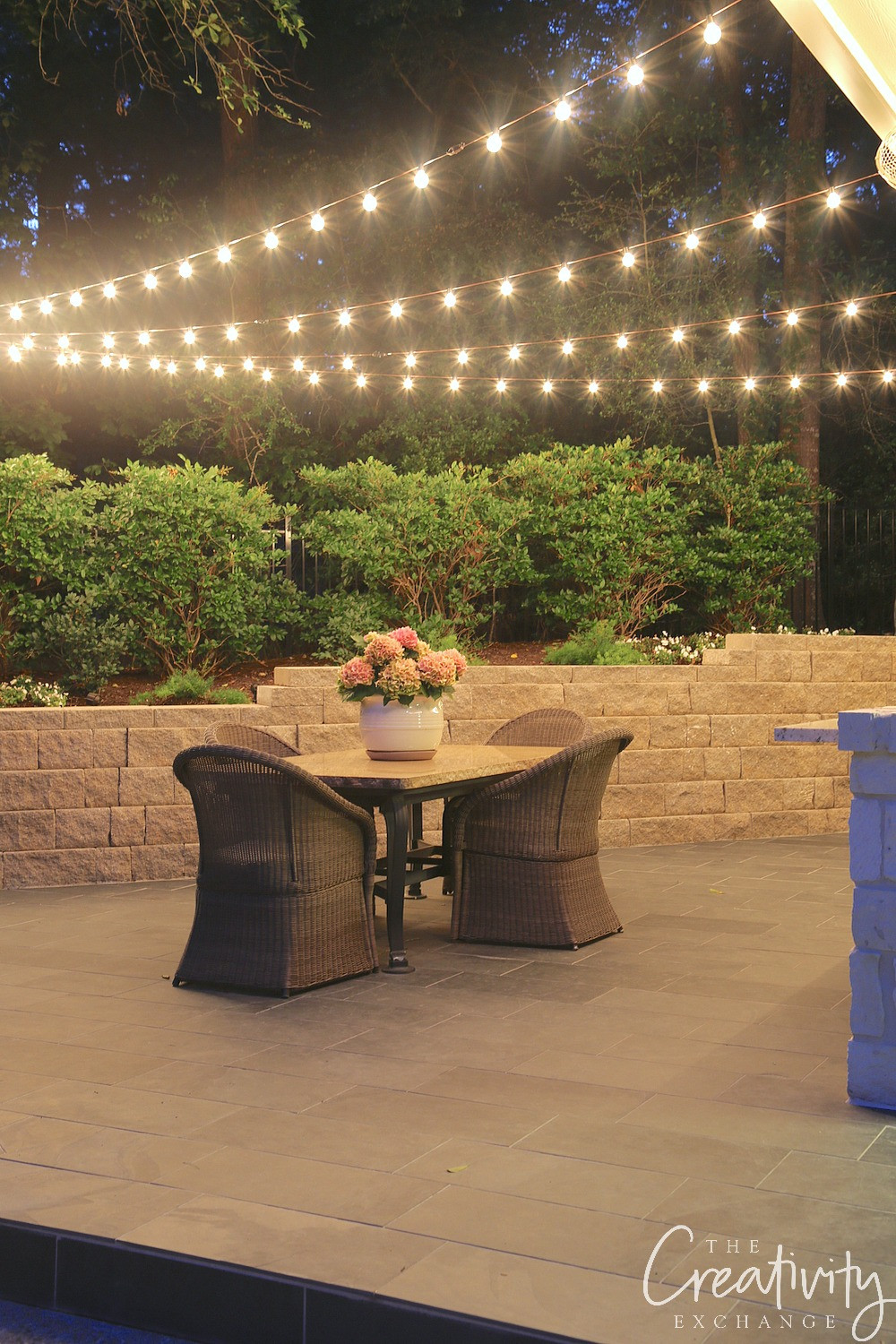 String Lights In Backyard
 Quick Tips for Hanging Outdoor String Lights