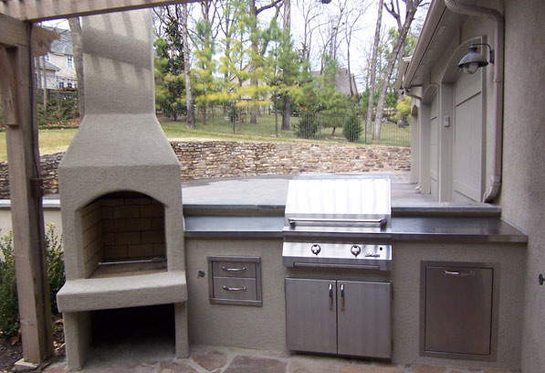 Stucco Outdoor Kitchen
 Stucco Outdoor Kitchen Design Lone Star Patio Builders