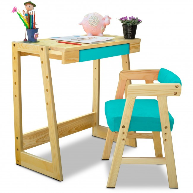 Study Table For Kids
 Pineworks Study Table & Chair set