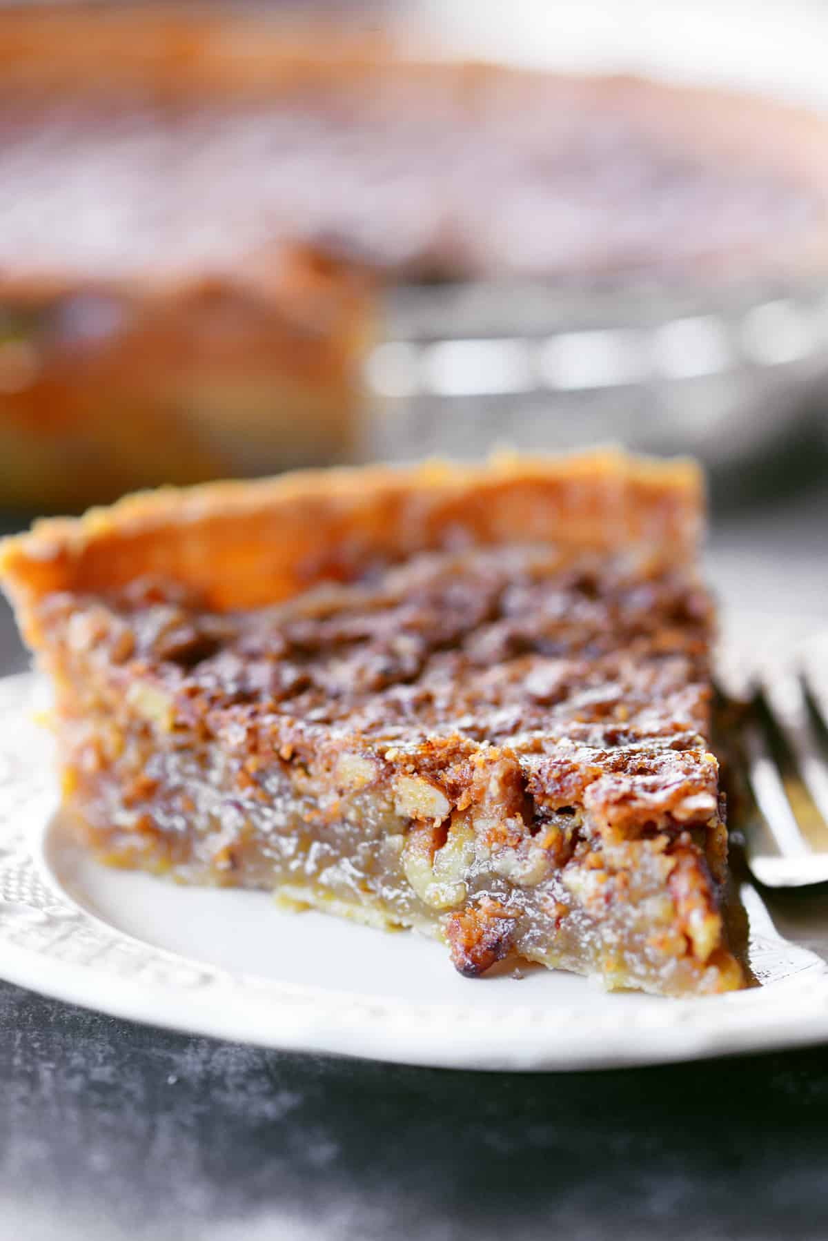 Substitute For Corn Syrup In Pecan Pie
 Easy Pecan Pie Without Corn Syrup The Gunny Sack