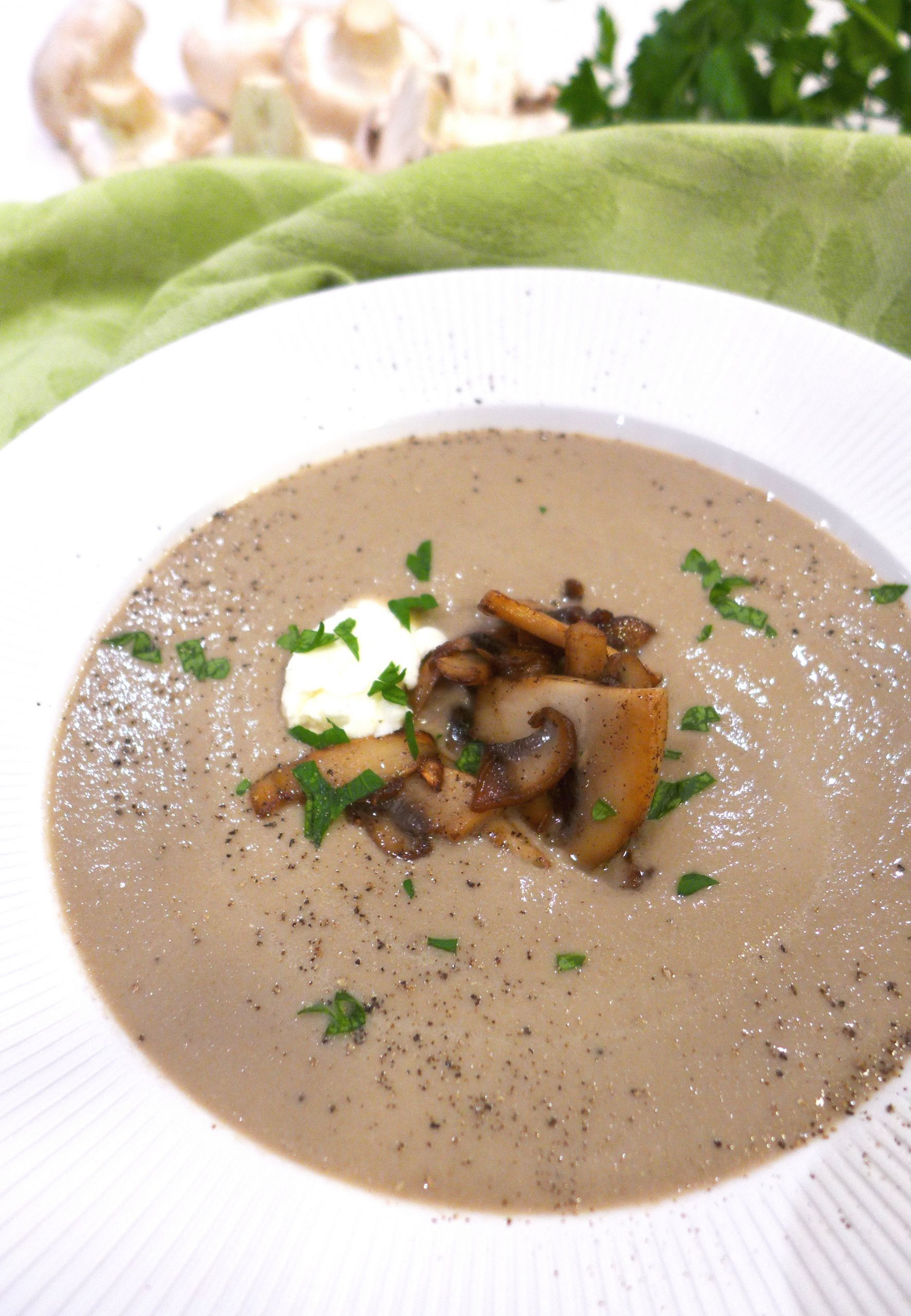 Substitute For Dried Porcini Mushrooms
 Creamy Mushroom Soup without the Cream