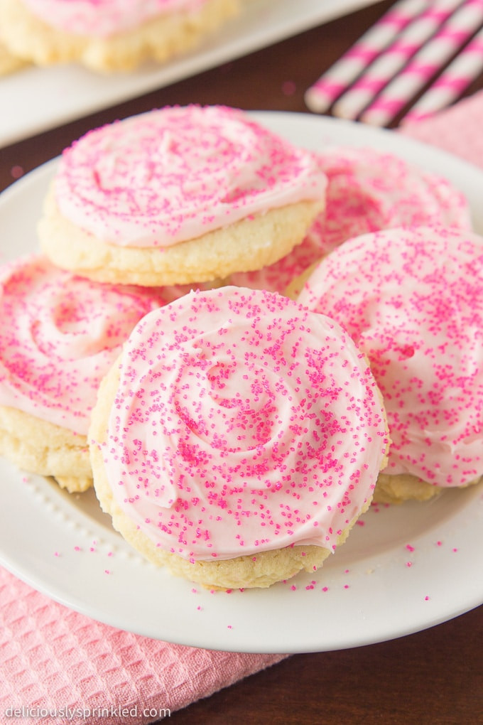 Sugar Cookies Buttercream Frosting
 Frosted Sugar Cookies