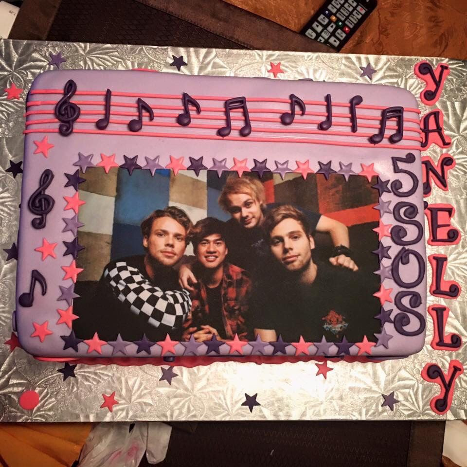 Summer 18Th Birthday Party Ideas
 5 seconds of summer cake