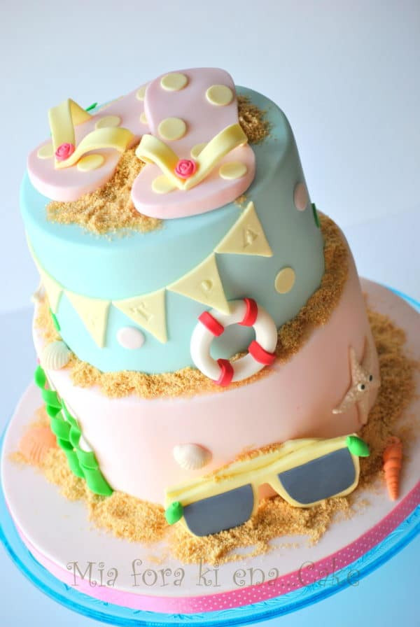 Summer Birthday Cakes
 21 Sizzling Summer Birthday Cake Ideas Pretty My Party