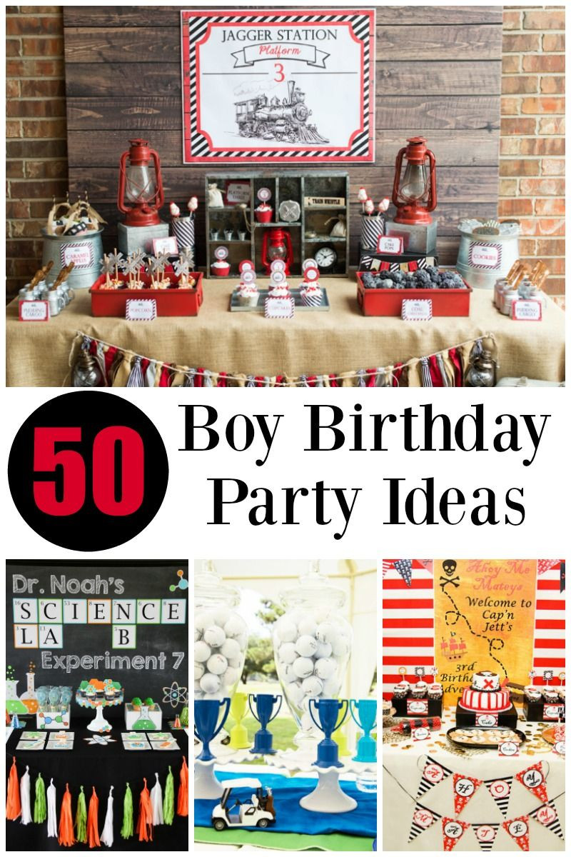 Summer Birthday Party Ideas For Boys
 50 of the BEST Boy Birthday Party Ideas in 2019