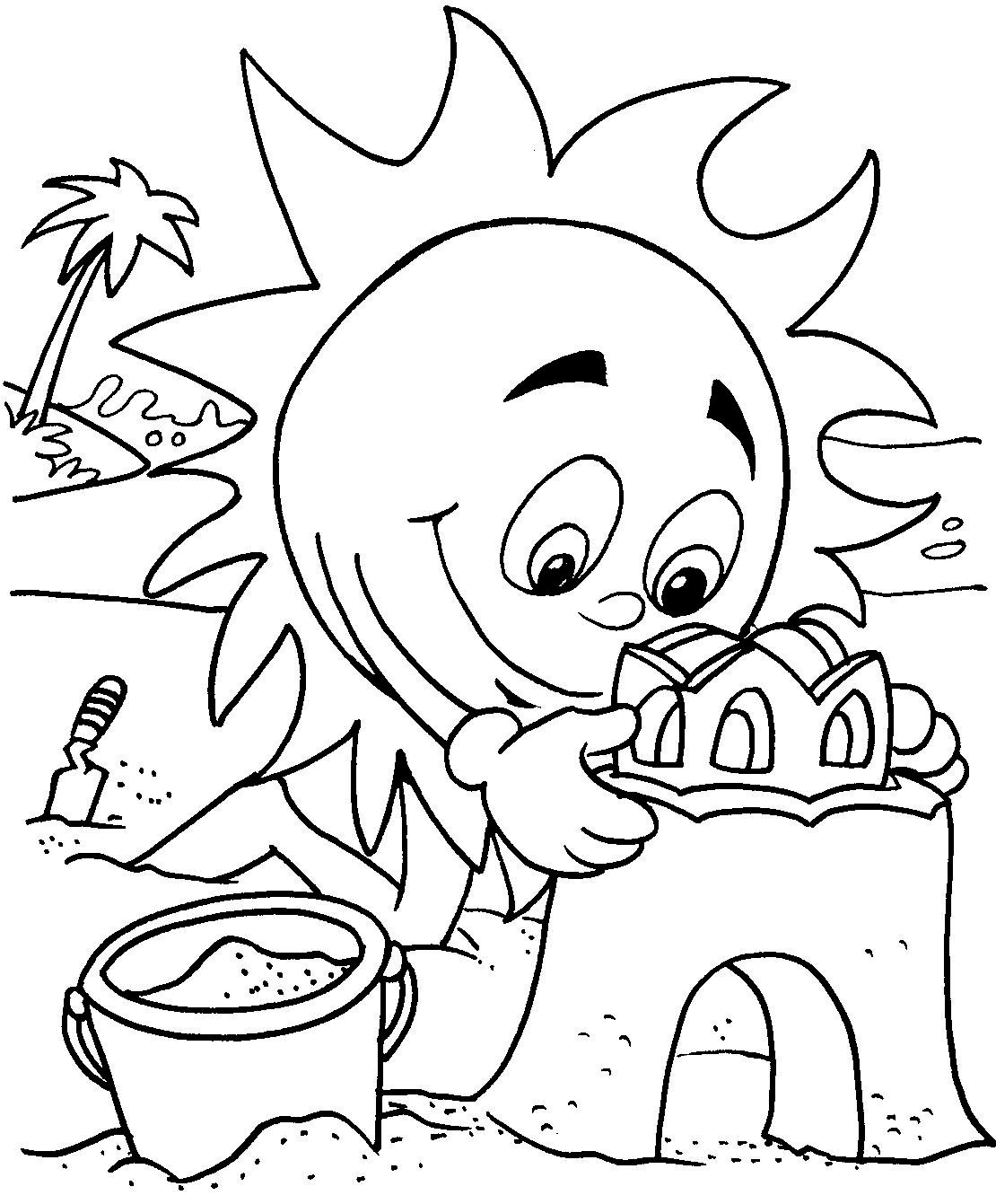 Summer Coloring Pages For Kids
 Summer Coloring Pages 5