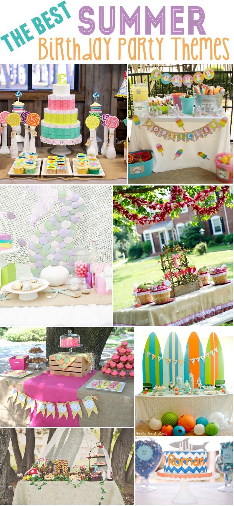 Summer Girl Birthday Party Ideas
 15 Best Summer Birthday Party Themes Design Dazzle