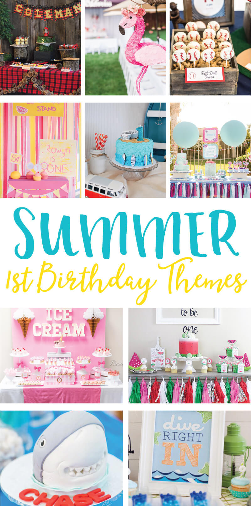 Summer Girl Birthday Party Ideas
 10 Favorite Summer 1st Birthday Party Ideas on Love the Day