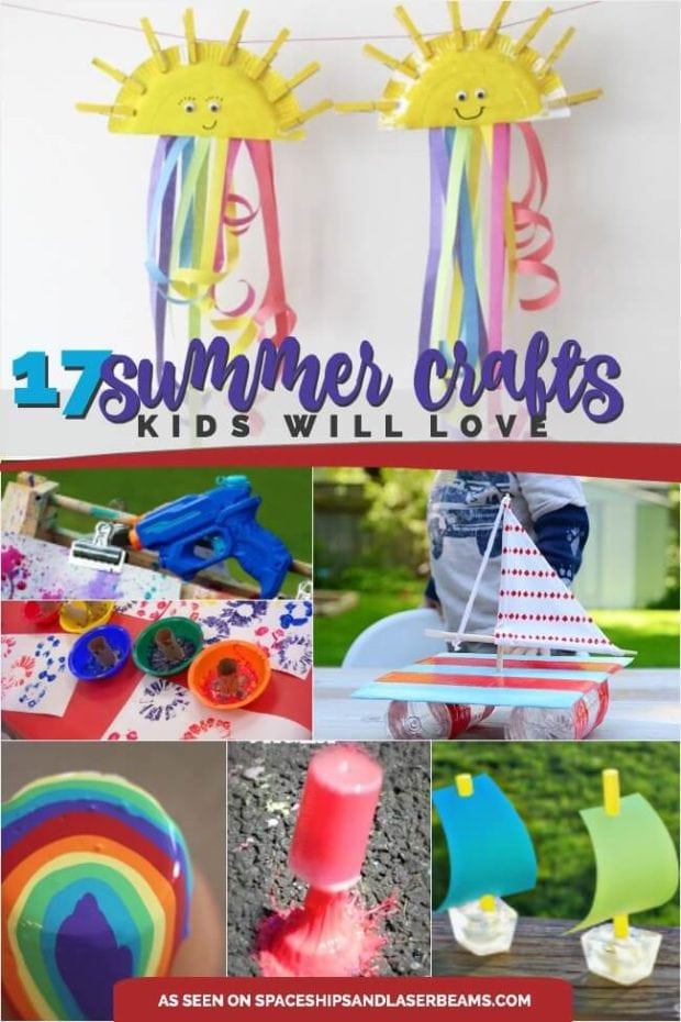 Summer Kids Crafts
 17 Great Summer Crafts for Kids Spaceships and Laser Beams