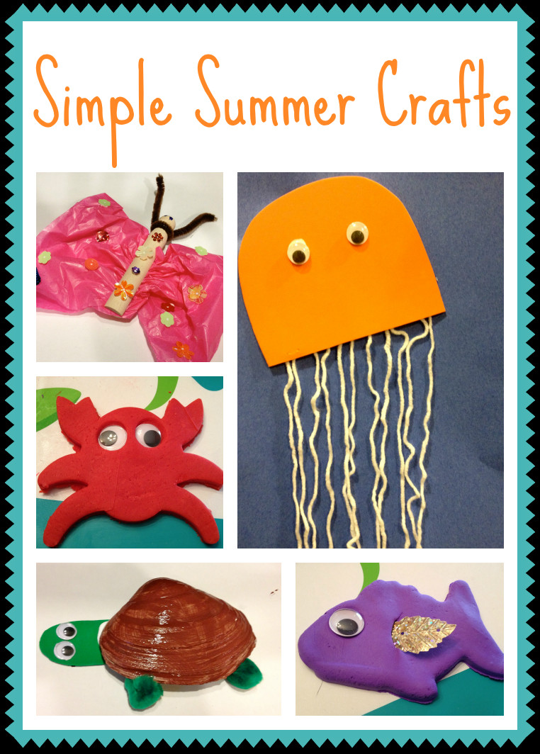 Summer Kids Crafts
 5 Simple Summer Crafts for Kids The Chirping Moms