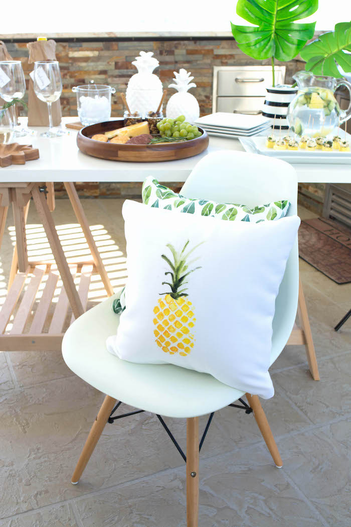 Summer Night Party Ideas
 Kara s Party Ideas End of Summer Pineapple Themed Girls