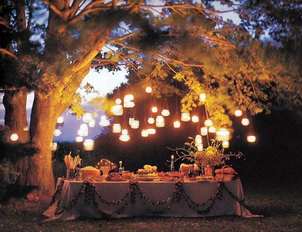 Summer Night Party Ideas
 Summer night party with lights Party Ideas