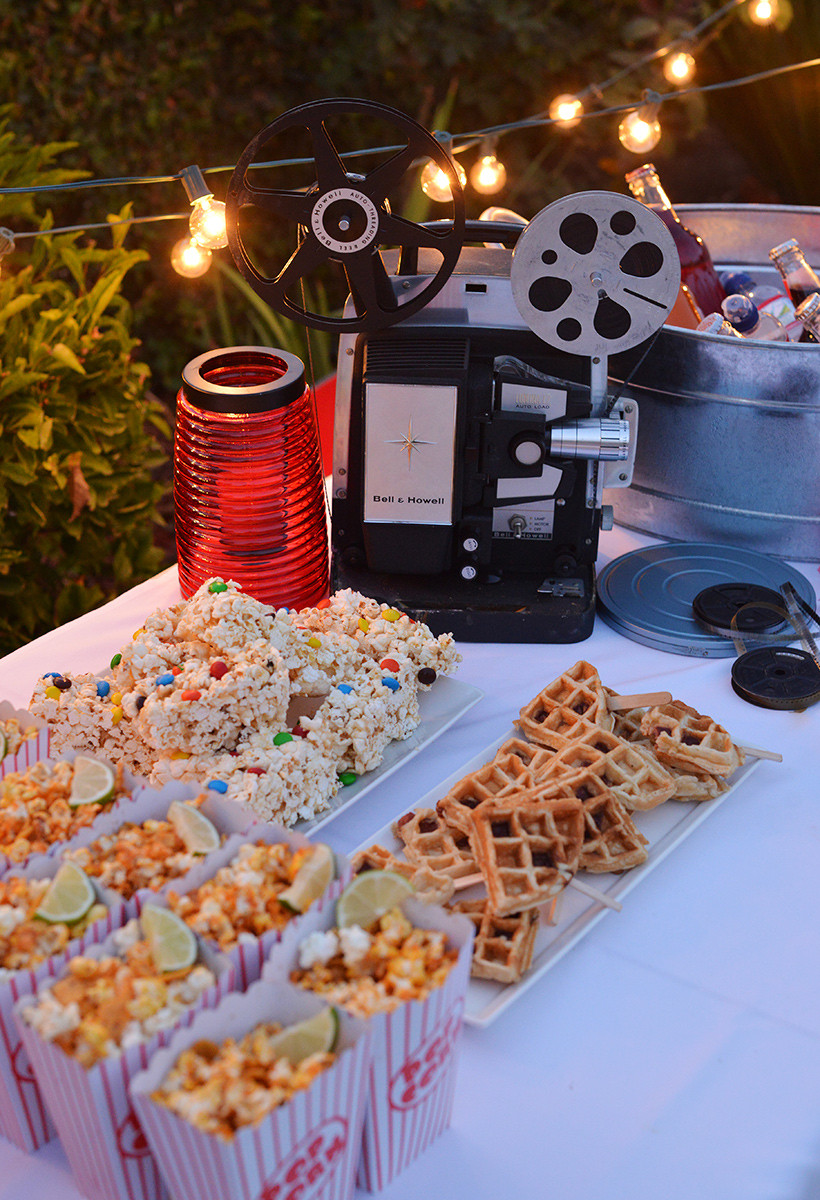 Summer Night Party Ideas
 4 steps to hosting an outdoor movie night