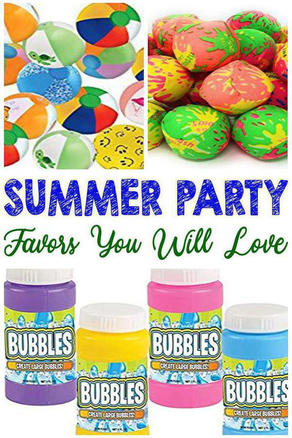 Summer Party Favor Ideas
 Best Summer Party Favor Ideas