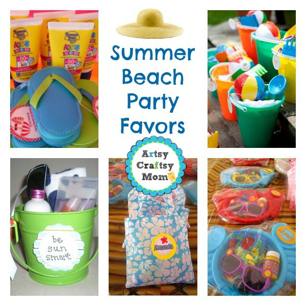 Summer Party Favor Ideas
 25 Summer Beach Party Ideas