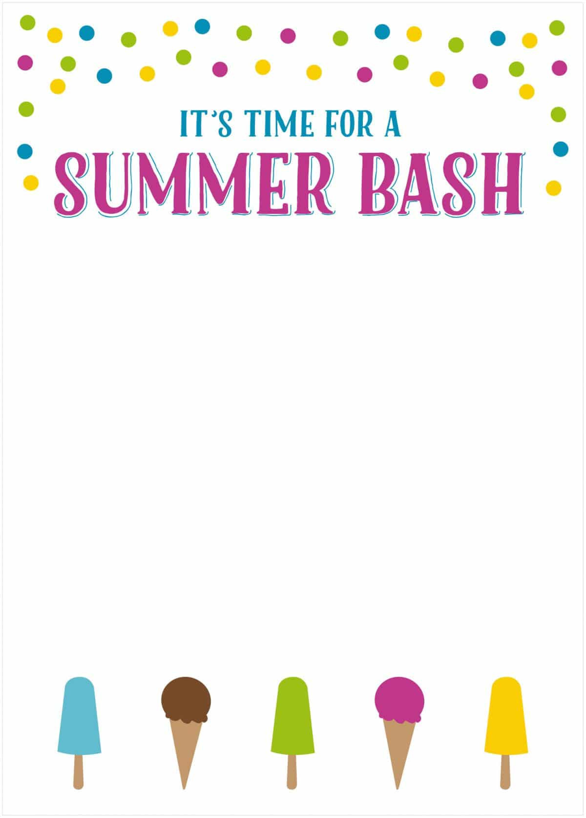 Summer Party Invitation Ideas
 Free Summer Party Invitations Somewhat Simple