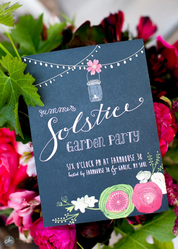 Summer Party Invitation Ideas
 Summer Solstice Party How to Host an Elegant Soiree