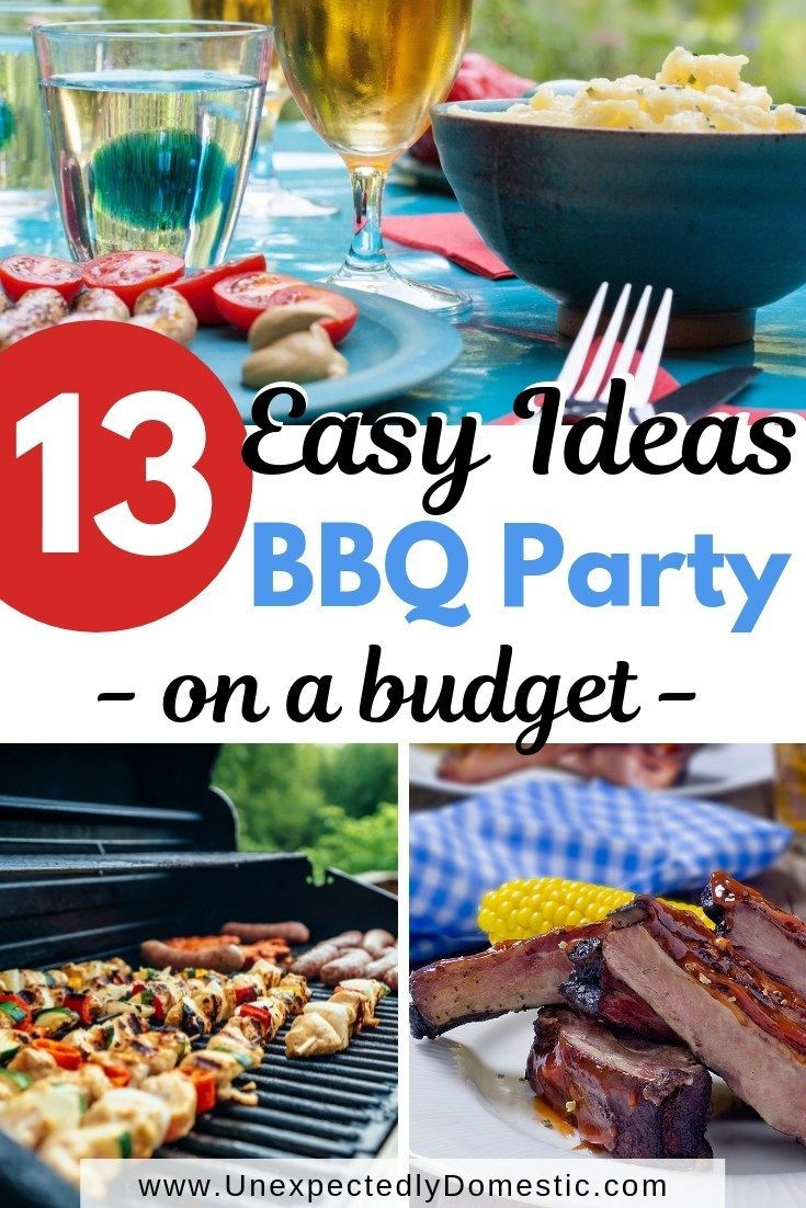 Summer Party Menu Ideas For A Crowd
 Summer Entertaining 13 Cheap BBQ Ideas for Hosting an