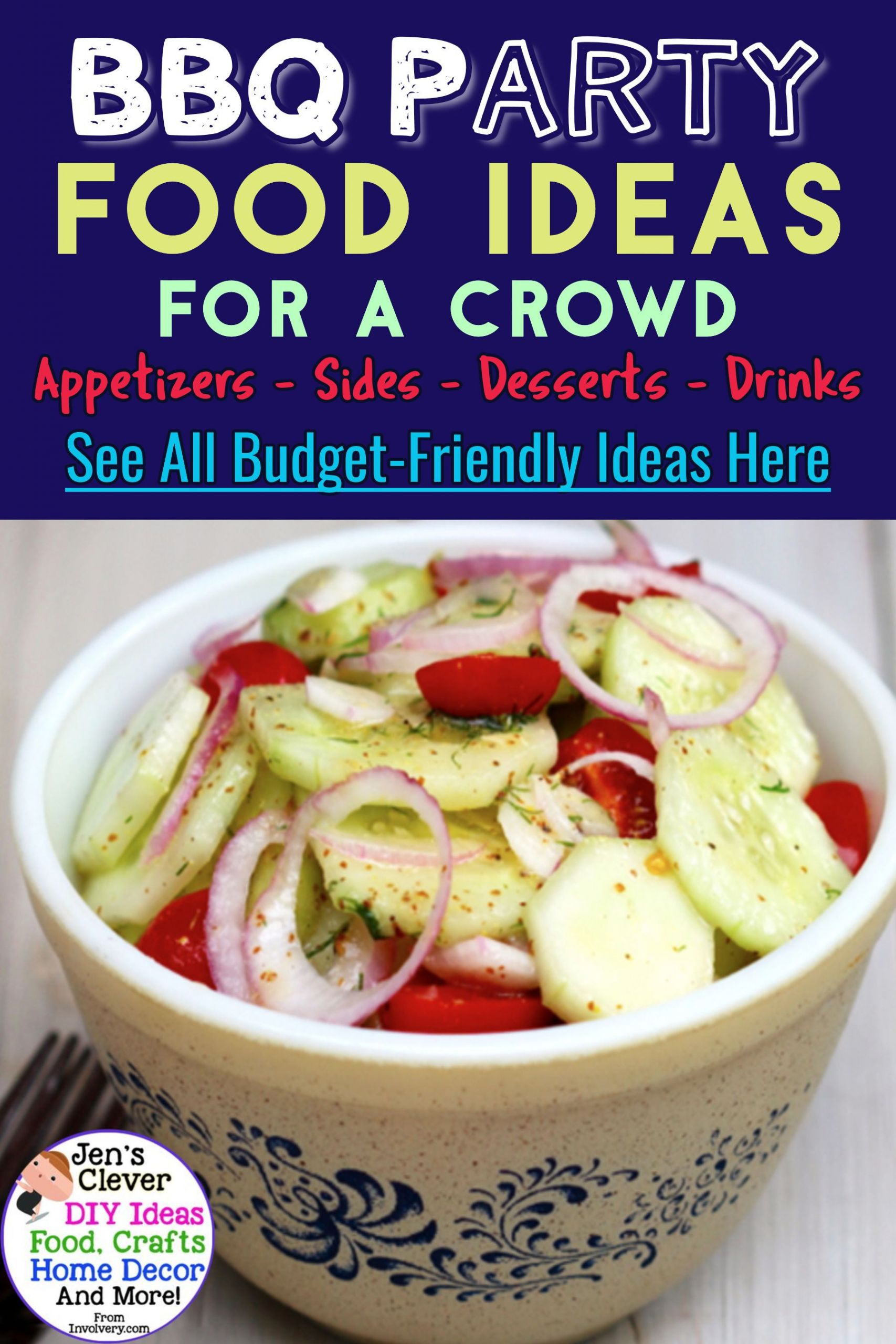 Summer Party Menu Ideas For A Crowd
 Food Ideas for a BBQ Party EASY Summer Cookout Foods We