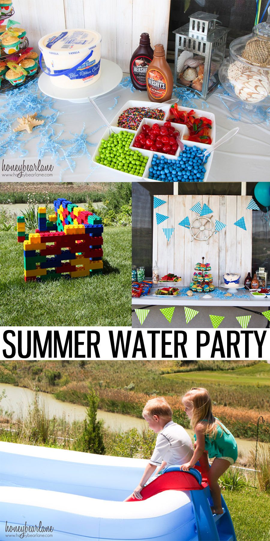 Summer Water Party Ideas
 Water Themed Birthday Party Honeybear Lane