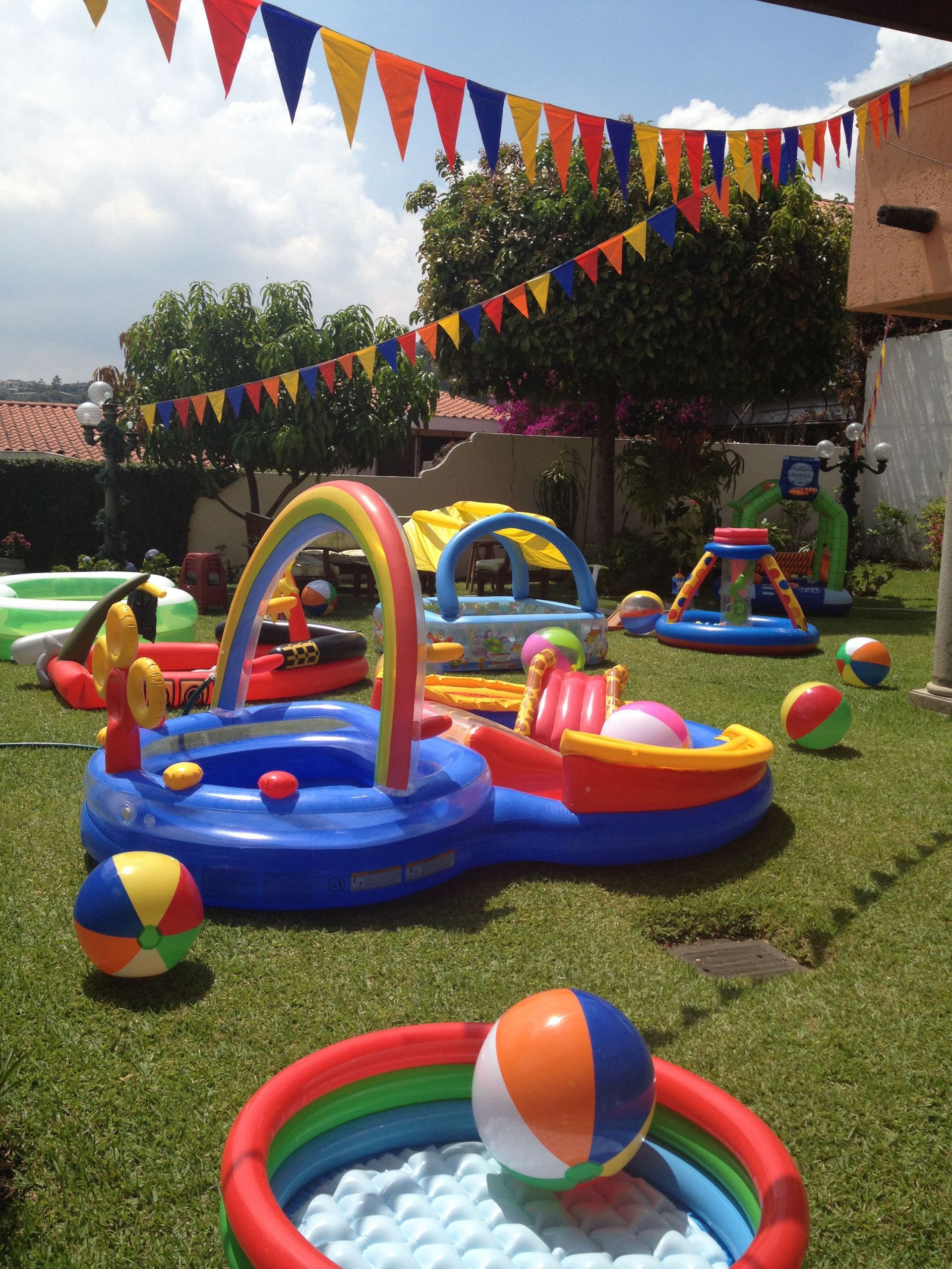 Summer Water Party Ideas
 1st Birthday Pool Party