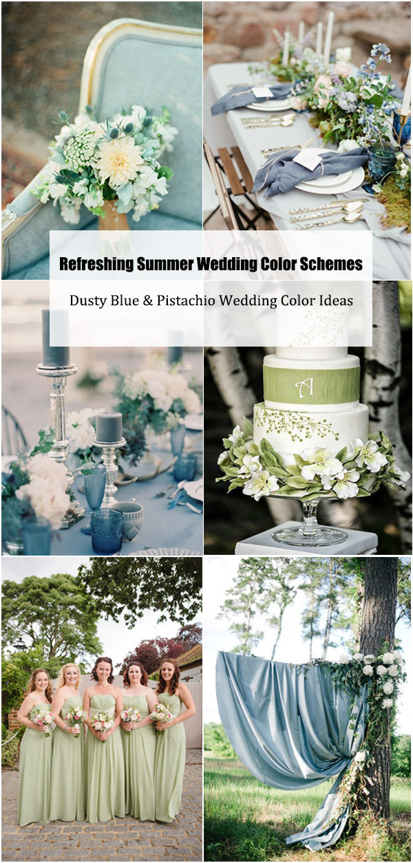 Summer Wedding Color Ideas
 20 Refreshing Summer Wedding Color Schemes