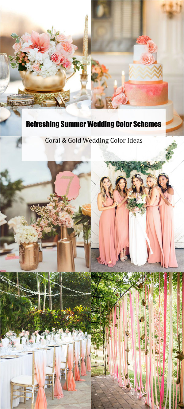 Summer Wedding Color Ideas
 20 Refreshing Summer Wedding Color Schemes