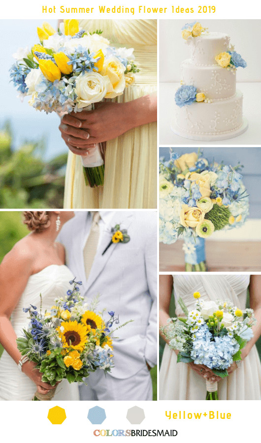 Summer Wedding Color Ideas
 8 Hottest Summer Wedding Flowers Ideas for 2019