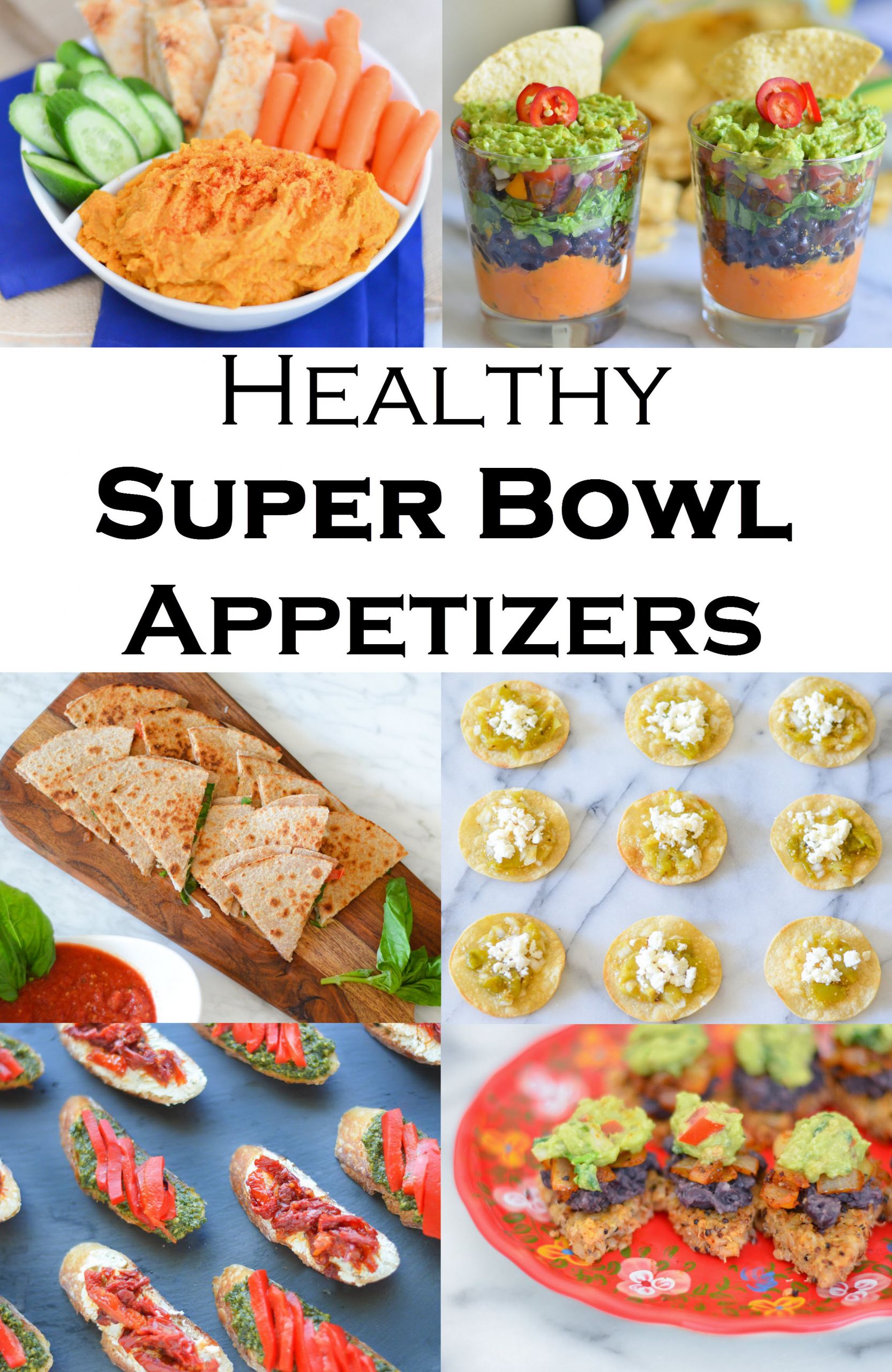 Super Bowl Appetizers Recipes
 Healthy Super Bowl Recipes For Everyone