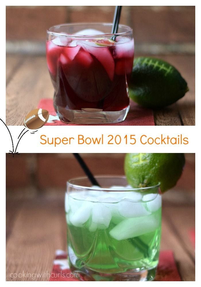 Super Bowl Cocktails Recipes
 Seahawks and Patriots Super Bowl Cocktails
