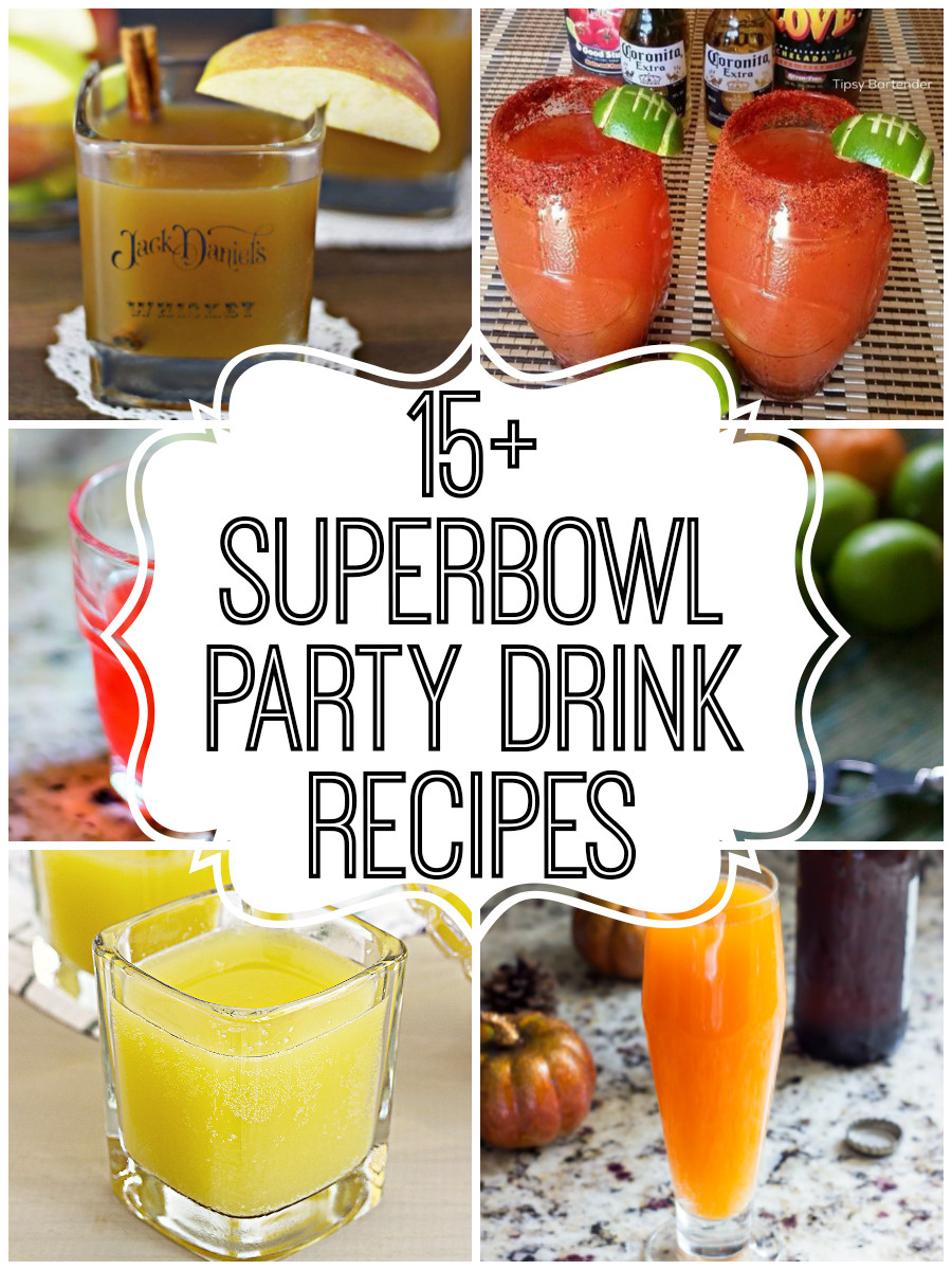 Super Bowl Cocktails Recipes
 15 Superbowl Party Drink Recipes Tastefully Eclectic
