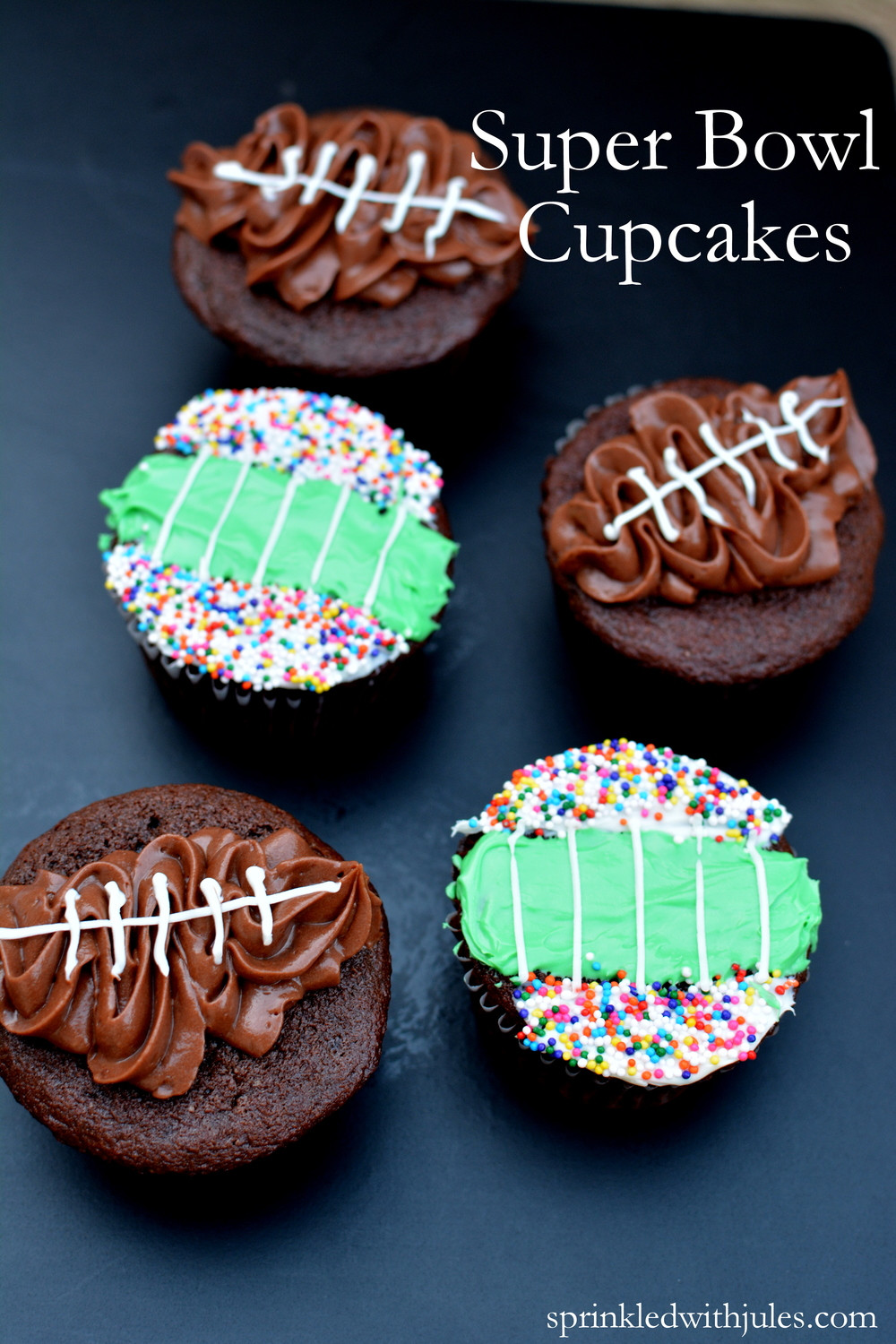 Super Bowl Cupcake Recipes
 Super Bowl Chocolate Cupcakes Cupcakes Tutorial