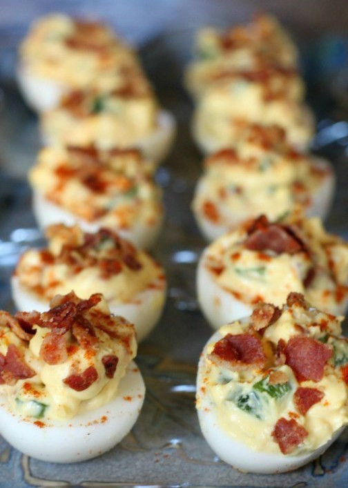 Super Bowl Deviled Eggs
 50 Awesome Super Bowl Appetizers