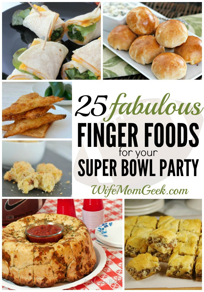 Super Bowl Finger Food Recipes
 25 Finger Foods for Your Super Bowl Party