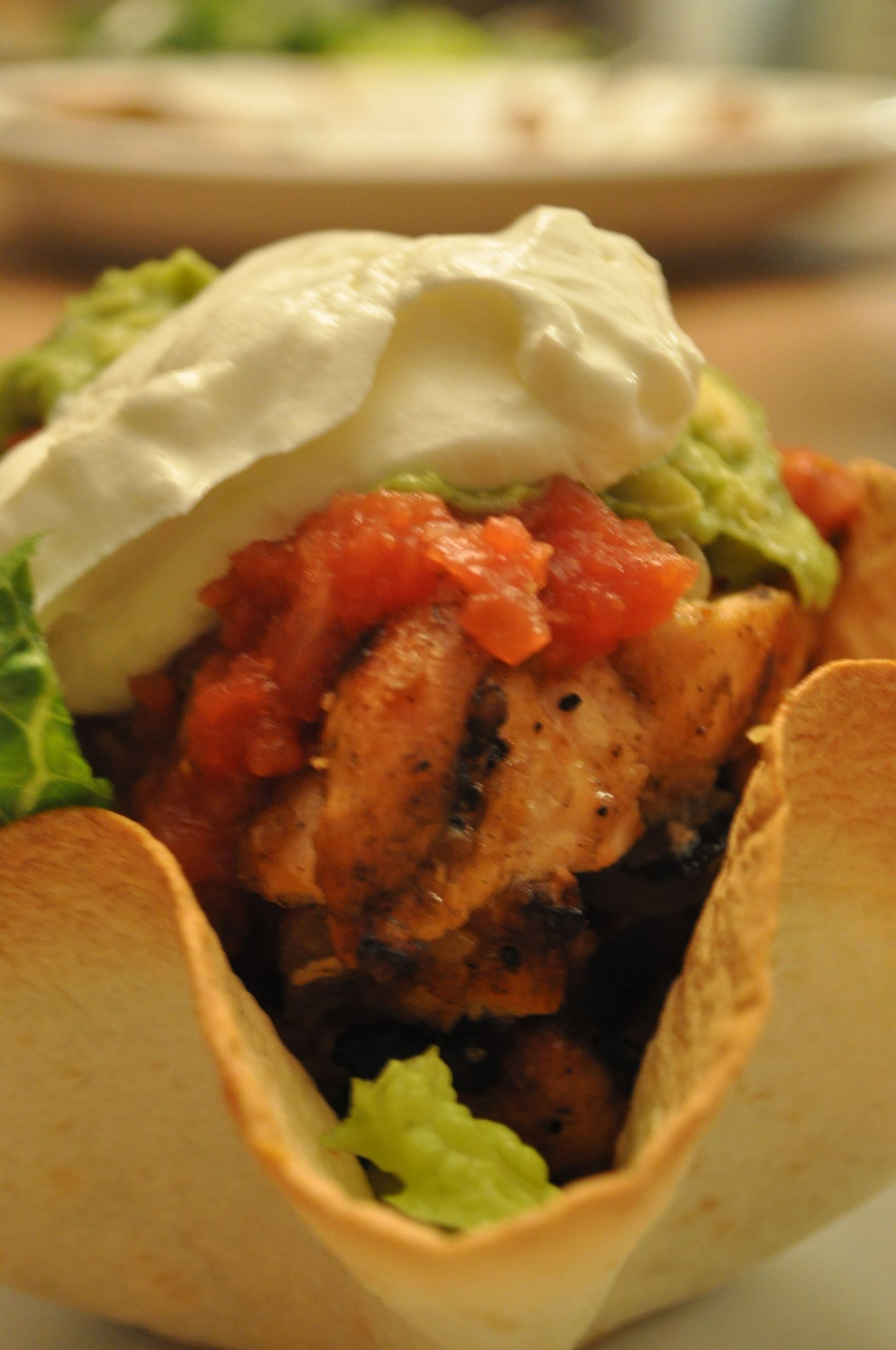 Super Bowl Mexican Recipes
 Love these baked flour tortilla bowls