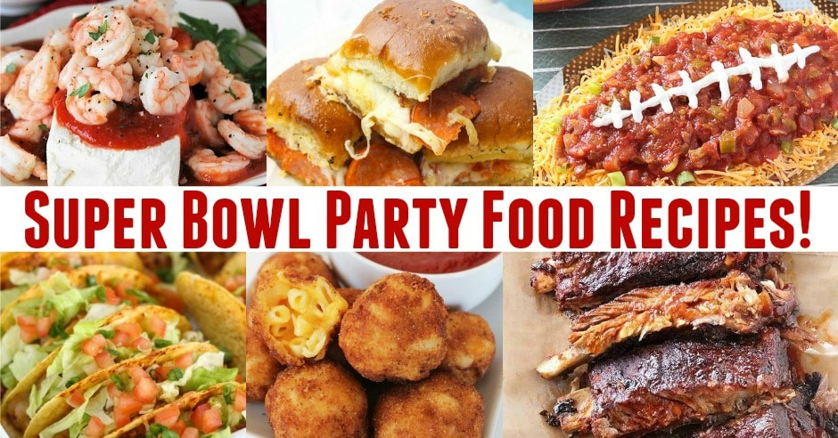 Super Bowl Party Menu Ideas Recipes
 11 Perfect Super Bowl Party Recipes & Food Ideas