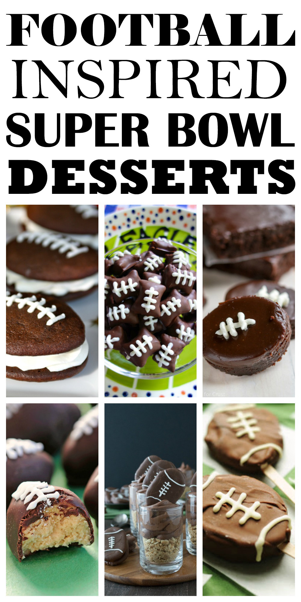 Super Bowl Theme Desserts
 Top Draft Pick Super Bowl Party Desserts THE BLOG DORY FITZ
