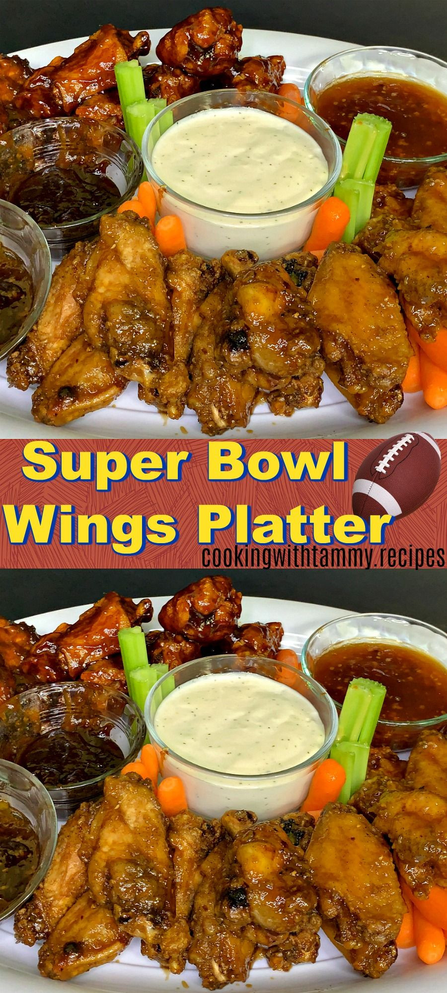 Super Bowl Wing Recipes
 Super Bowl Chicken Wings Recipe Appetizer A bination