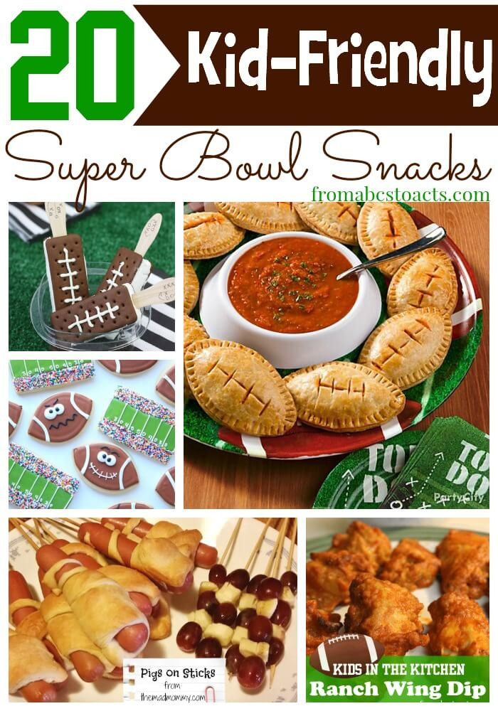 Superbowl Party For Kids
 20 Kid Friendly Super Bowl Snacks