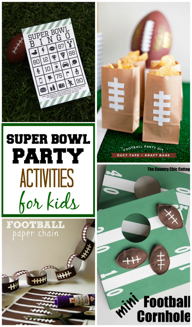 Superbowl Party For Kids
 Super Bowl Party Activities for Kids Design Dazzle