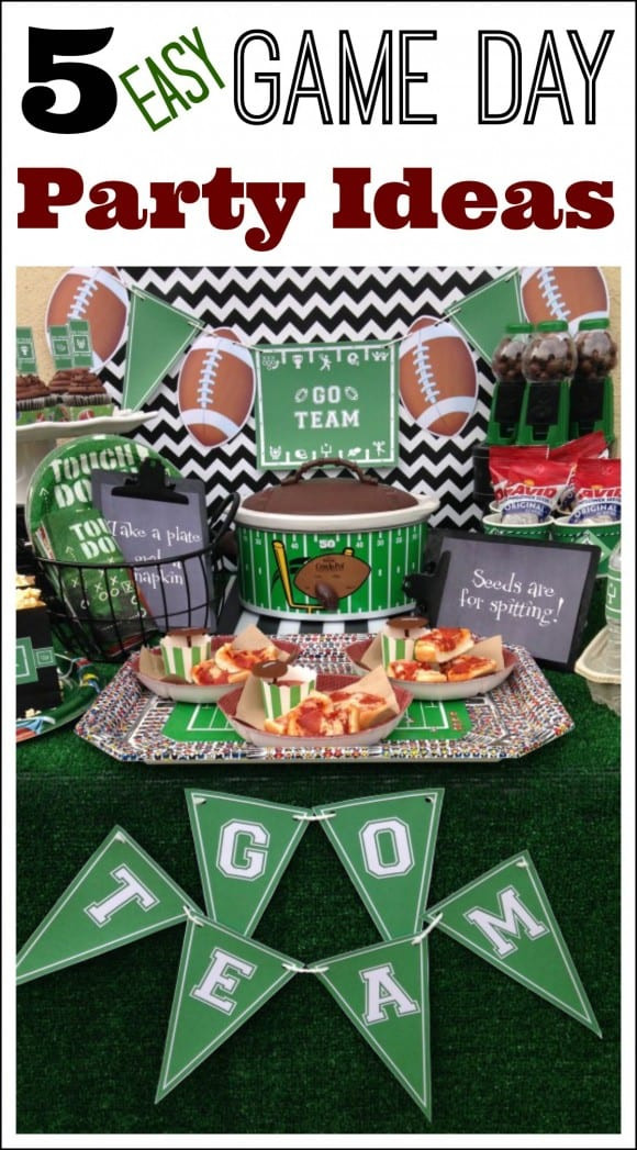 Superbowl Party For Kids
 5 Easy Game Day Party Ideas on a Bud