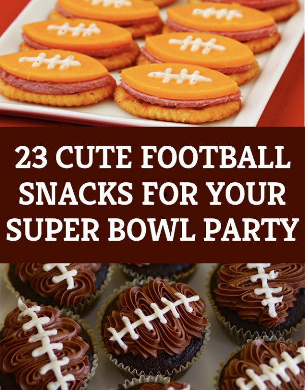 Superbowl Party For Kids
 23 Cute Football Snacks for Your Super Bowl Party – Party