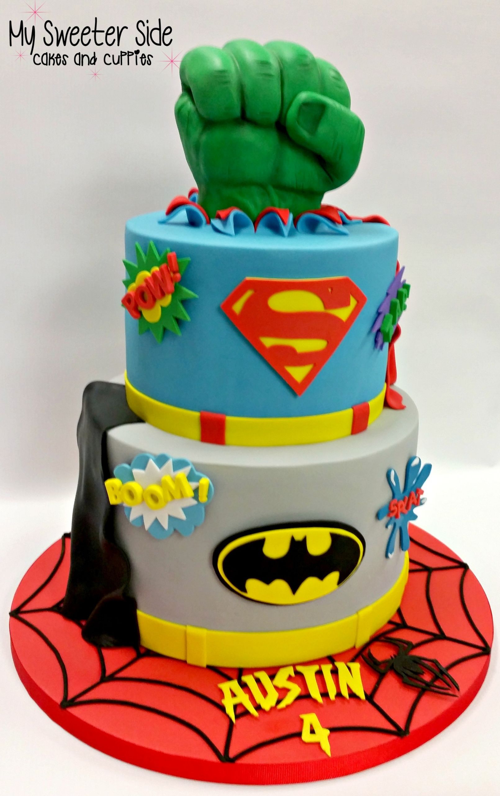 Superhero Birthday Cakes
 Superhero Cake CakeCentral